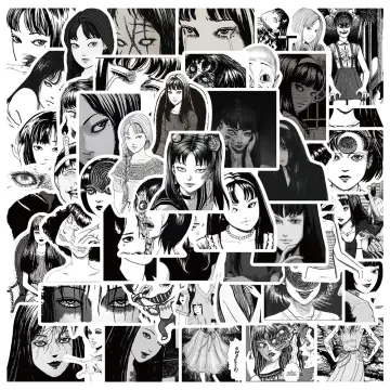 Manga Stickers Black and White (50 pcs)
