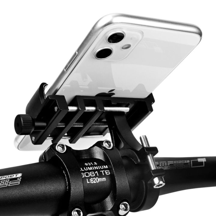 worth-buy-g-81-dudukan-ponsel-sepeda-อลูมิเนียมสำหรับสมาร์ทโฟนขนาด3-5-6-2นิ้วที่ค้ำ-gps-จักรยานปรับได้