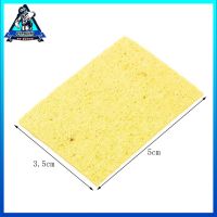 10pcs Soldering Iron Solder Tip Welding Cleaning Sponge Yellow