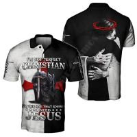 Mens Polo Shirt Golf Shirt Lion Graphic Prints Easter Jesus Turndown  Outdoor Street Short Sleeves Apparel Fashion Designer