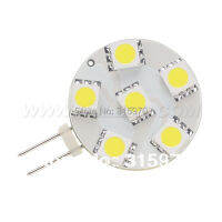 LED G4 Bulb 6LED 5050smd Wide Volt ACDC10-30V 1W 120-132LM Side Pin And Back Pin 20pcslot