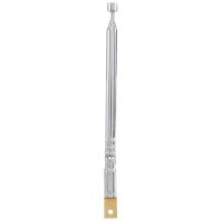 Replacement 25.4cm 10" 5 Sections Telescopic Antenna Aerial for Radio TV