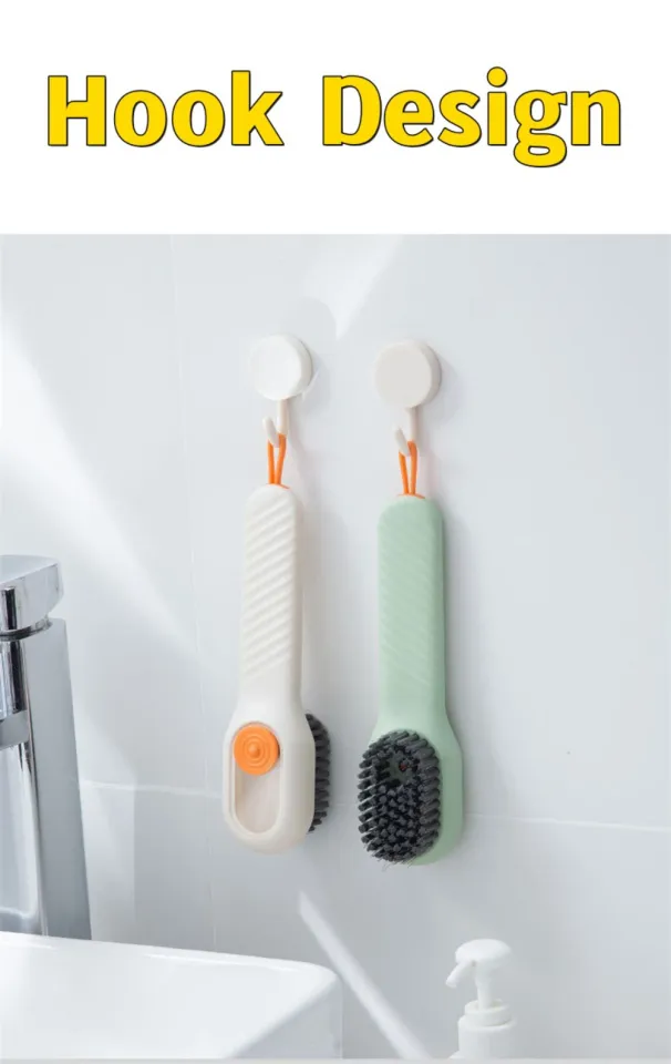 Multifunctional Liquid Filling Cleaning Brush for Household Use  Bathroom,Clothes