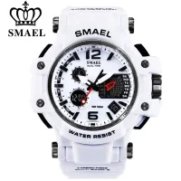 {Miracle Watch Store} SMAEL Men Quartz Digital Watch Men S Sport Watches Electronic Military Wrist Watch Male Waterproof Clock 1509 Relogios Masculino