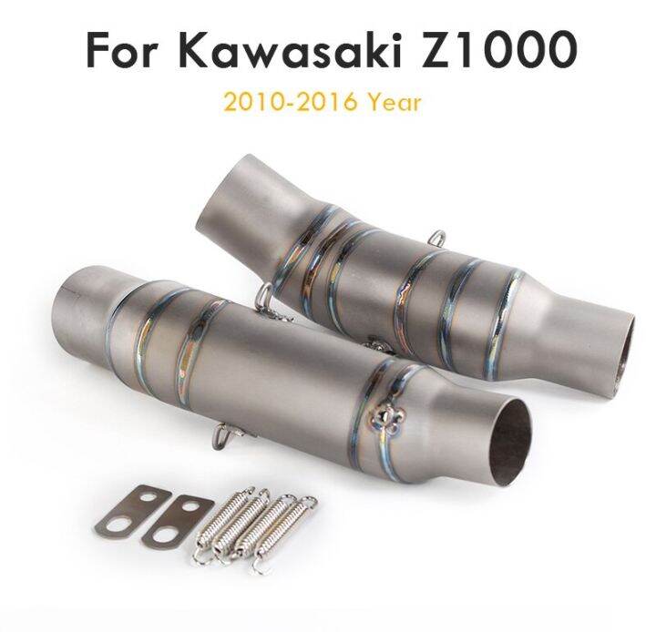 Z1000 Modified exhaust Motorcycle muffler exhaust pipe Stainless steel