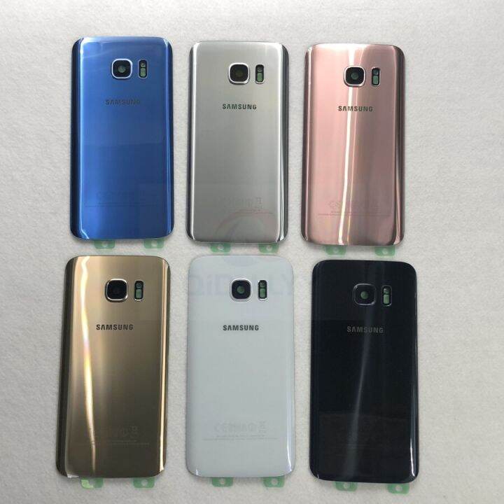 samsung-galaxy-s7-g930f-s7-edge-g935f-กลับแก้วฝาหลังปิดโทรศัพท์ปลอกหุ้มช่องหลังสำหรับ-samsung-s7-s7edge-ฝาครอบกระจกด้านหลัง