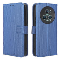 เคสสำหรับ Honor Magic 5เคสแท่นวางโทรศัพท์พับได้เคส Honor Magic 5มีกระเป๋าสตางค์ฝาครอบ PU หนังกลับ