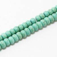 Hot 40-124ชิ้น/Strand 6สีฟ้าธรรมชาติ Howlite สายคล้องแว่นตาลูกปัดหินสีฟ้าอ่อนสำหรับสร้อยข้อมือสร้อยคอ Diy เครื่องประดับทำ