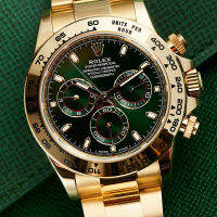 【จัดส่งฟรี】นาฬิกาrolexของแท้ Cosmograph Daytona Watch 18 ct yellow gold m116508-0013 gold Mens Watch นาฬิกาข้อมือผู้ชาย นาฬิกากลไกแบรนด์หรู 40 มม นาฬิกาผู้ชาย