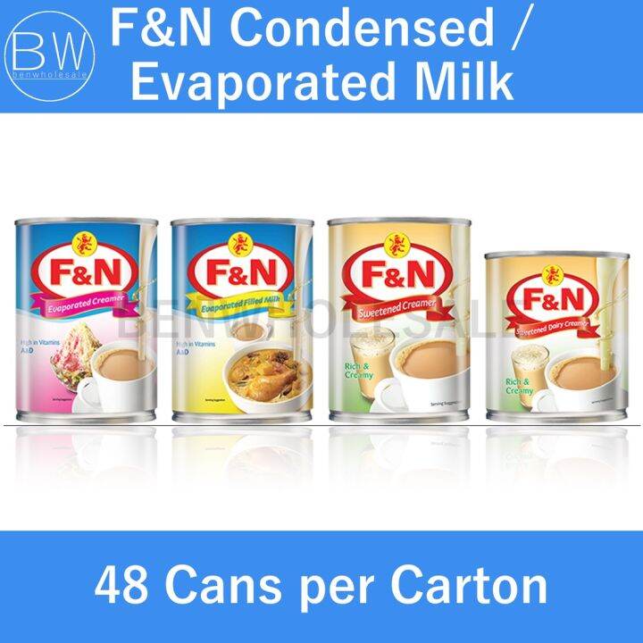 F&N Condensed Milk / Evaporated Creamer / Evaporated Milk Lazada