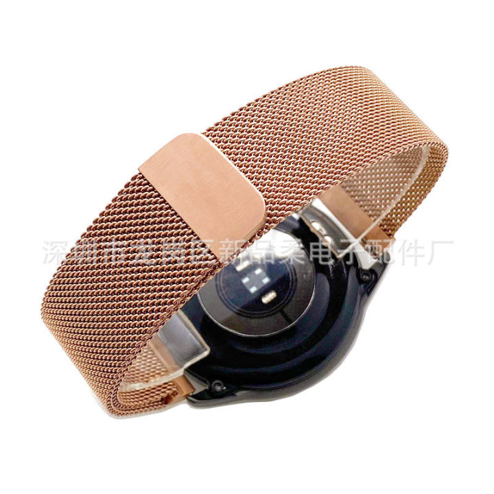 เหมาะสำหรับ-vivo-watch-2-สายพานตาข่ายแม่เหล็กมิลานสายสแตนเลสมิลาน-22mm-สายนาฬิกามิลาน