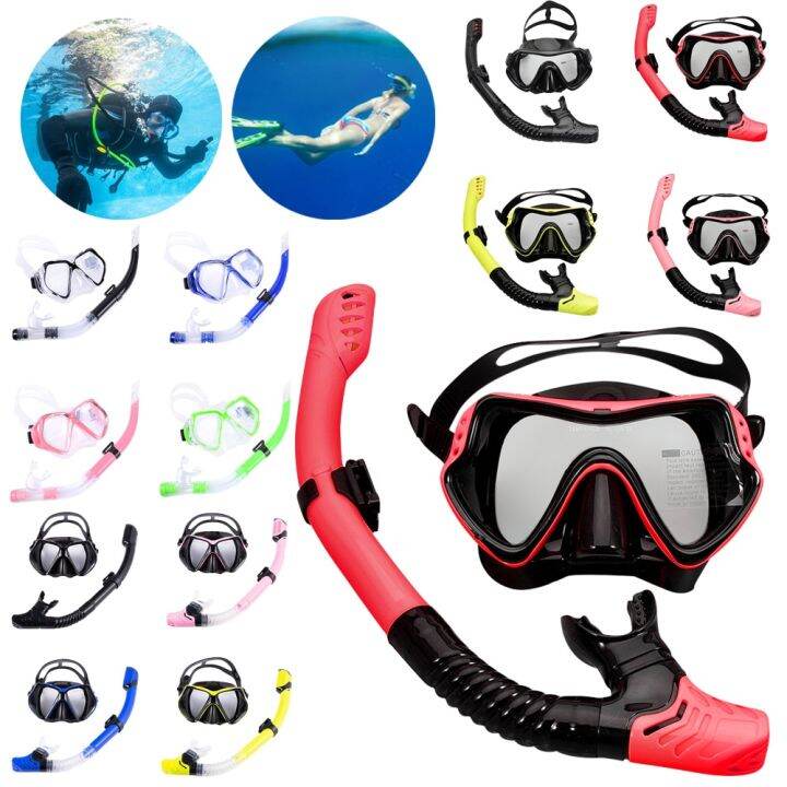 Underwater Scuba Diving Masks Swimming Goggles Anti-fogging Water ...