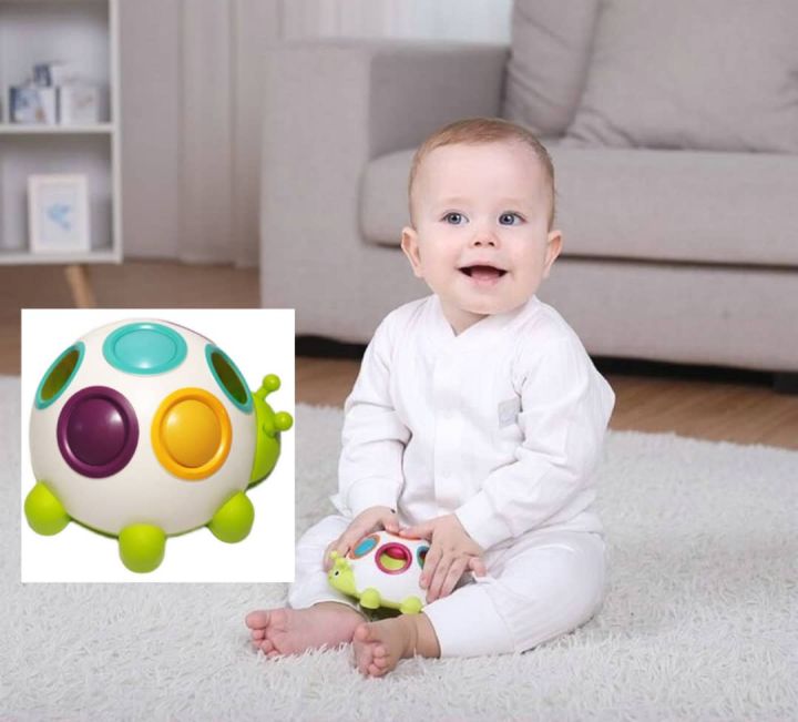 Pop Up Baby Ladybug Beatles Sensory Toy Finger Exercise | Lazada