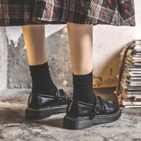 COD DSFGRTUTYIII 2021 summer small leather shoes female students college style jk uniform shoes one word buckle soft sister Japanese retro Mary Jane shoes