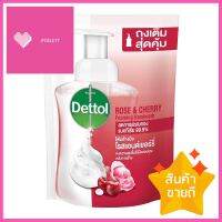 รีฟิลโฟมล้างมือ DETTOL 200 มล. ROSE &amp; CHERRYFOAMING HANDWASH REFILL DETTOL 200ML ROSE &amp; CHERRY **ราคาดีที่สุด**