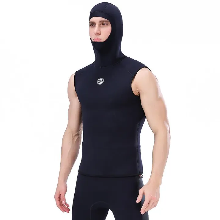 SLINX 3mm Neoprene Scuba Dive Clothing Snorkeling Hood Jacket Wetsuit