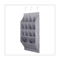 Door Shoes Organizer Rack 14 Grid for Room over Door Hanging Storage Holder Bedroom Shoes Storage Bag