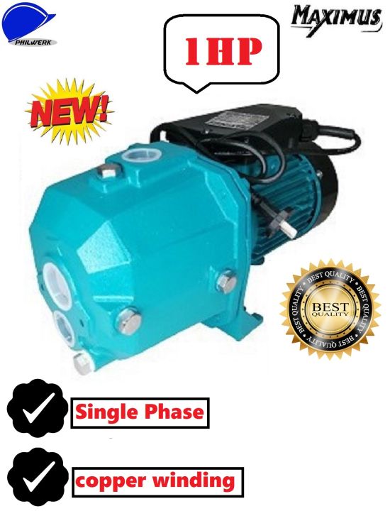 Maximus Deep Well Water Pump 1.0 HP with complete accessories (Model ...