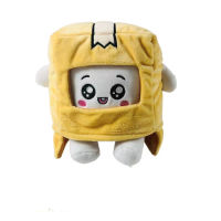 New Lankybox Cartoon Foxy Stone Rocky Plush Toys Cute Soft Stuffed Pillow Dolls For Kid Girls Birthday Christmas Gift