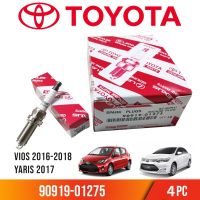 Set of 4pcs Iridium Spark Plug 90919-01275 (SC16HR11) - Vios Superman Dual VVTi, Yaris, Altis, Avanza 2017-2018