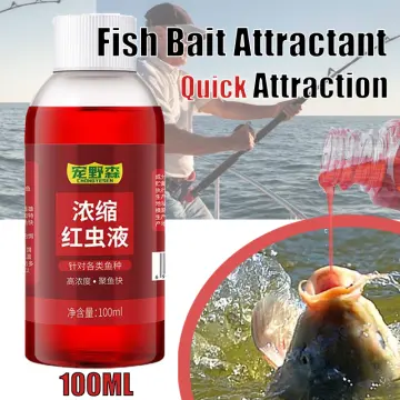 3pcs Strong Fish Attractant Concentrated Red Worm Liquid Fish Bait