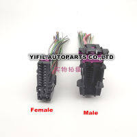 20 PinWay Male Or Female Door Connector Plug With Wire Harness Cable For Audi A4 A6L A3 A8 Q7 Q3 Q5 8E0 972 702 8E0 972 701