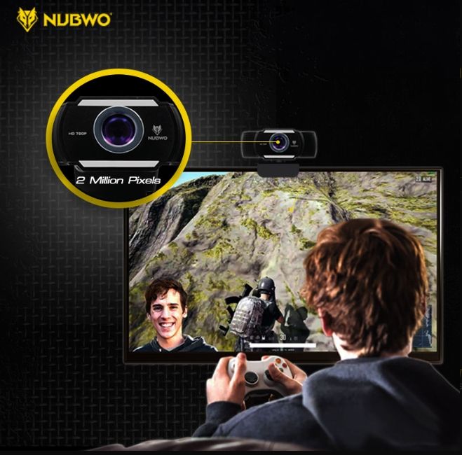 กล้องเว็ปแคม-กล้องคอมพิวเตอร์-ไมโครโฟนในตัวดูดซับเสียงได้10m-nubwo-nwc-560