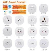 【NEW Popular89】 SIXWGH WIFI PlugOutlet อะแดปเตอร์ Tuya Timing ElectronicSmart LifeAlexa Wireless Remote ControlOutlet