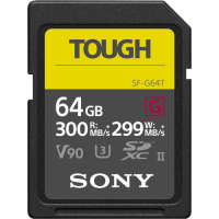 SONY TOUGH SDXC UHS-II Class 10 U3 Memory Card