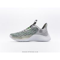 HOT 【Original】 UA* Curry* 9 Indoor And Outdoor Mens Basketball Shoes GreyGreen{Limited Time Offer}