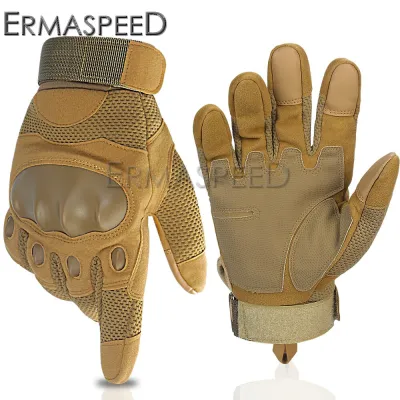 Military Tactical Gloves Mens Touchscreen Motorcycle Gloves Sports Protective MTB Riding Racing Motocross Gloves Full Finger