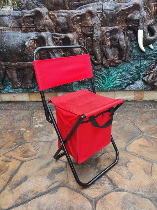 เก้าอี้แคมปิ้ง-เก้าอี้ปิคนิค-เก้าอี้พกพา-เก้าอี้สนามพับได้-เก้าอี้สนามพกพา-ขนาด-30-27-60cm-รุ่น-hy-8047