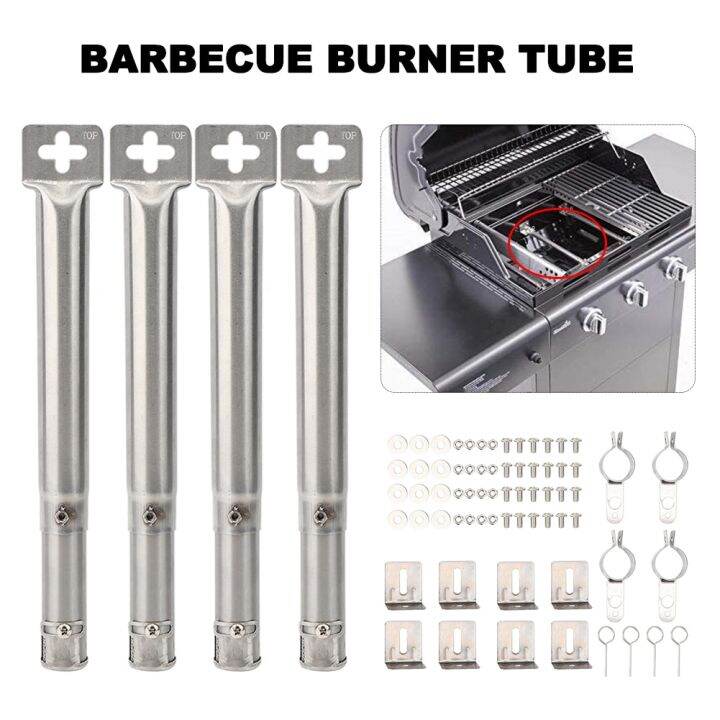 4Pcs Universal Adjustable Stainless Steel Q Gas Grill Replacement