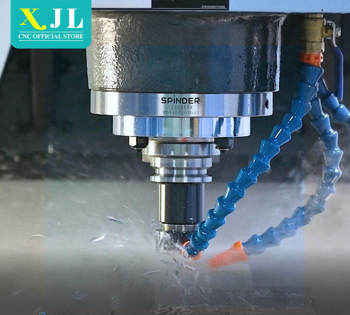 XJL Aluminum End Mills Set Square Nose 3 Flute DLC Coating Efficient