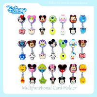 Disney Mickey amp; Minnie Card Holder Badge Clip Anime ID Holder for Boys and Girls Retractable Work Card Holder Keychain Gift