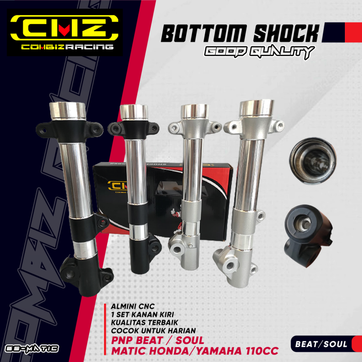 Bottom Shock Depan MIO SOUL dan BEAT dengan Set Lengkap Kanan Kiri dan