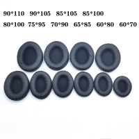 Oval Ear Pads For Headphones Covers Sponge Leather Foam Cushion 60x70 60x80 65x85 70x90 75x95 80x100 85x100 85x105 90x105 90x110