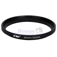 Step Up Ring 49-52mm แหวนโลหะแปลงขนาดเกลียวเลนส์ 49 มม. ไปเป็น 52 มม.