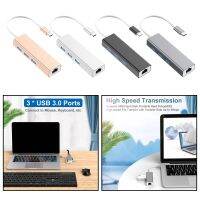 COOL 3พอร์ต USB C ประเภท C อะแดปเตอร์เครือข่ายอีเทอร์เน็ตฮับ USB อะแดปเตอร์สำหรับ Macbook USB