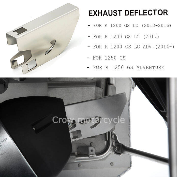 2023 Exhaust Mufflers Baffles Deflector For BMW R1200GS LC R1250GS ADV Adventure R 1200GS GS