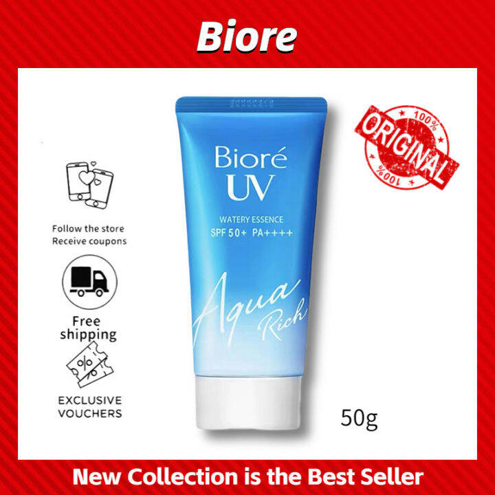 100 authentic Biore UV Aqua Sunscreen Japan Face Body Whitening