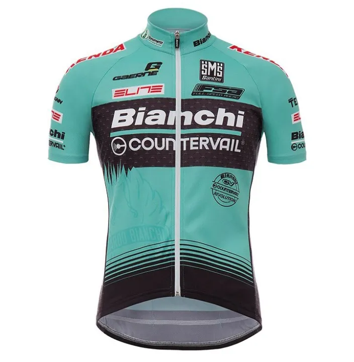 bianchi jersey cycling