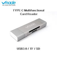 【2023】 liaoxian3105992120 Type-C Reader USB C Reader 5 In 1 USB 3.0 Tf/mirco SD Smart Memory Reader Type C OTG แฟลชไดรฟ์ Cardreader