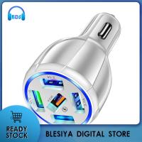 Blesiya USB ที่ชาร์จแบตในรถเร็ว5พอร์ตโทรศัพท์ในรถยนต์ QC3.0ที่ชาร์จโทรศัพท์รถยนต์ GPS