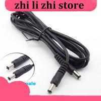 zhilizhi Store DC Power Extension Cable 2M Wire Male to Male Plug Connector 5.5*2.1 to 5.5*2.1 Cords for CCTV Camera Adapter