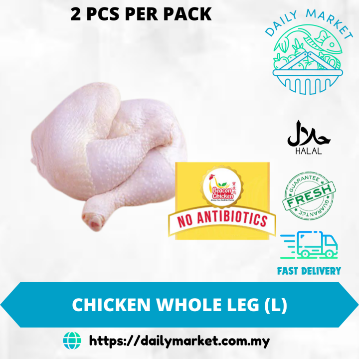 CHICKEN WHOLE LEG (L) | PEHA AYAM PENUH (L) | 鸡全腿 @ DAILY MARKET | Lazada