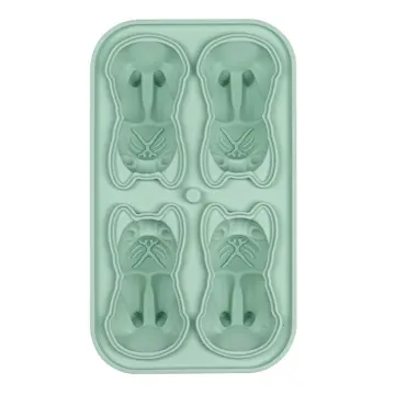 3D Dachshund Dog Ice Cube Mold Fun Shapes Cute Large Trays for Whiskey  Cocktails