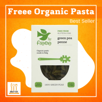 พร้อมส่ง Freee Organic green pea penne 250g ฟรี เส้นเพนเนถั่วลันเตาออร์แกนิก 250 กรัม เก็บปลายทางได้