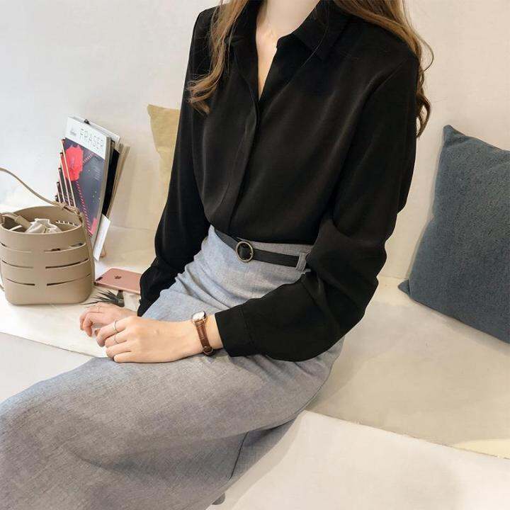 2023-women-long-sleeve-shirt-spring-summer-korean-fashion-plus-size-jacket-designer-womens-clothing-office-business-attire-new