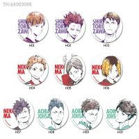 ◘✠♦ 2021 Volleyball Boy Anime Haikyuu! Brooch Pin Cosplay Badge Accessories For Clothes Backpack Decoration Gift Dropshipping